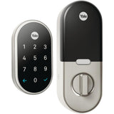 Nest x Yale Lock Satin Nickel with Google Nest Connect - Super Arbor
