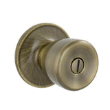 Brill Satin Stainless Steel Bed/Bath Privacy Door Knob - Super Arbor