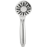 1-Spray 3.3 in. Single Wall Mount Handheld Shower Head in Chrome