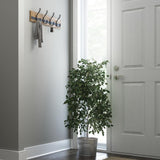 Rustic 27 in. L Brown and Black Hook Rail - Super Arbor