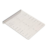 Align Right Cabinet Drawer Hardware Installation Template - Super Arbor