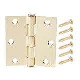 3 in. Oil-Rubbed Bronze Square Corner Door Hinge