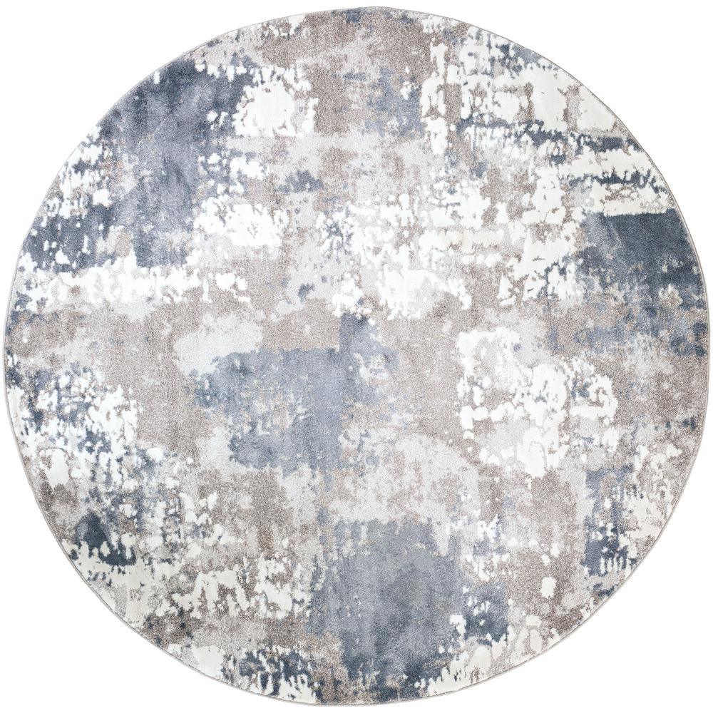 Ariana Blue 9 ft. x 12 ft. 3 in. Abstract Area Rug - Super Arbor