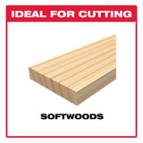 3 in. x 20 TPI HCS Scroll Jigsaw Blade (5-Pack) - Super Arbor