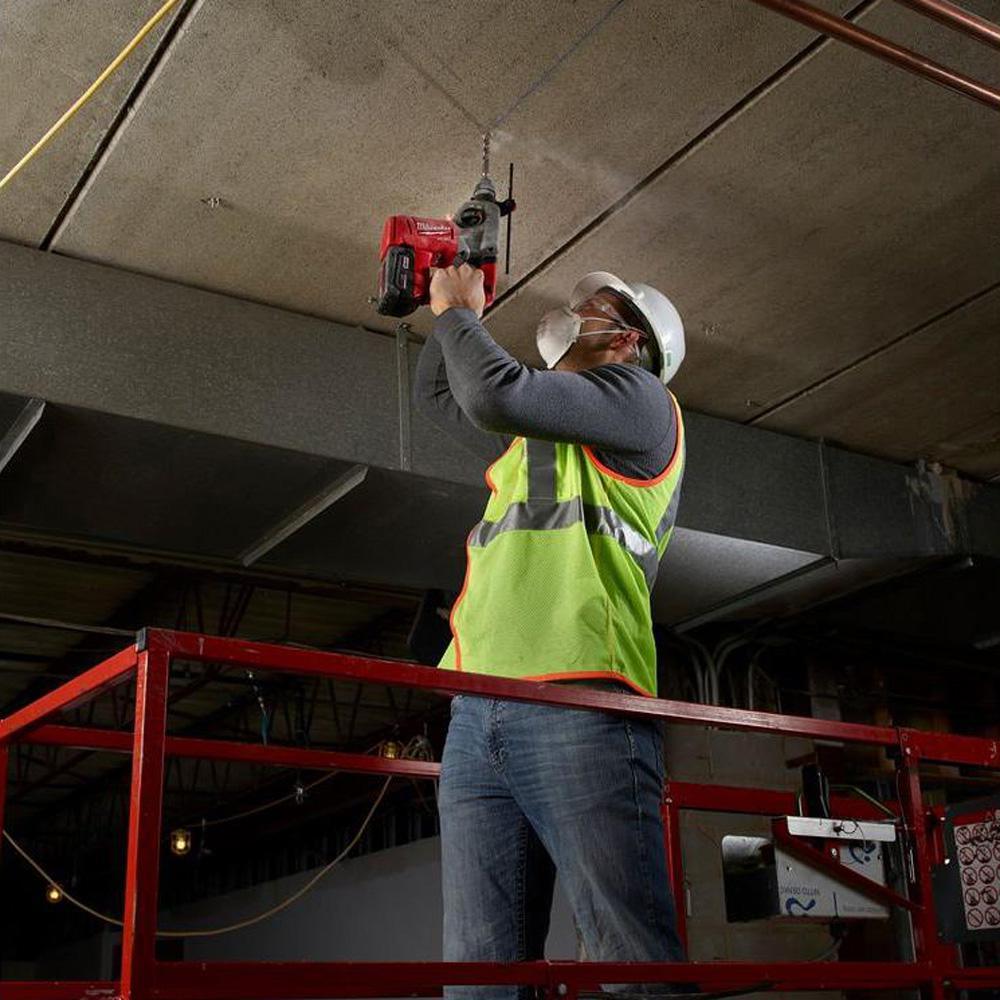 M18 18-Volt Lithium-Ion Brushless Cordless Hammer Drill/Impact/Rotary Hammer Combo Kit (3-Tool) with 4-Batteries - Super Arbor