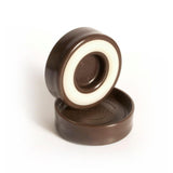 1-3/4 in. Chocolate Brown Furniture Caster Cups/Floor Protector Coasters Round for Furniture Legs (Set of 4 Grippers) - Super Arbor
