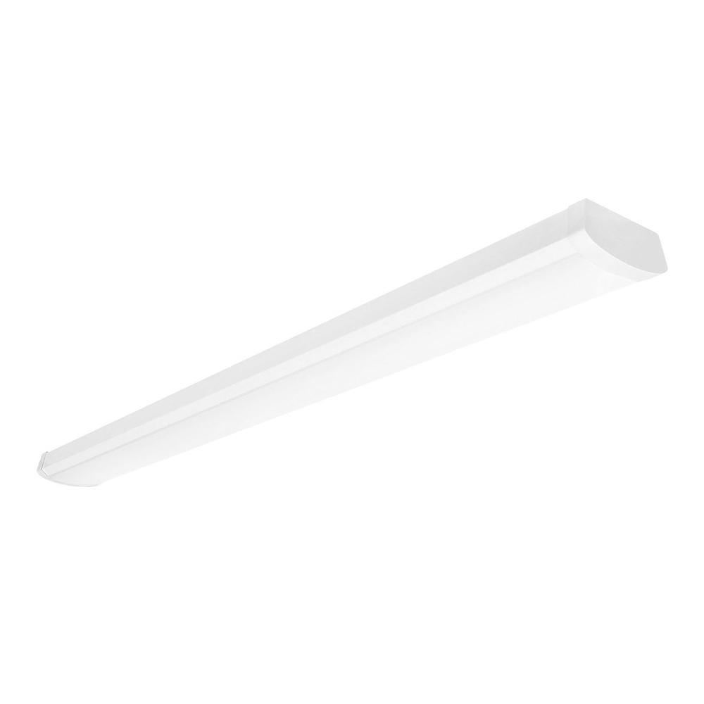 4 ft. 4320 Lumens Integrated LED Bright White Wraparound Light, 4000K - Super Arbor