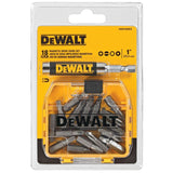 DEWALT 18-Pack 1-in Magnetic Screwdriving Bit Drive Guide Set