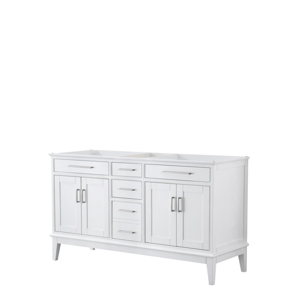 Margate 59 in. W x 21.5 in. D Bath Vanity Cabinet Only in Dark Gray