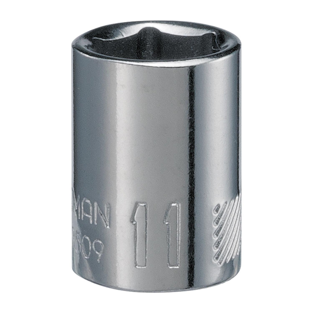 Craftsman 11 mm Metric Shallow Socket - 1/4 in. Drive, 6 Point