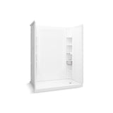Ensemble 30 in. x 60 in. Single Threshold Right-Hand Shower Base in White - Super Arbor