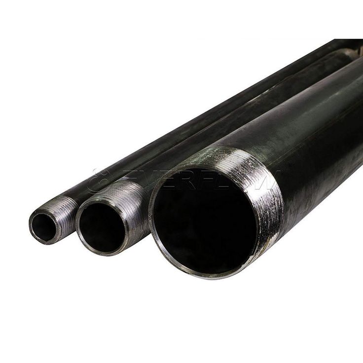 1-1/4 in. x 42 in. Black Steel Pipe
