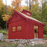 16 in. x 16 in. Round Primed Polyurethane Paintable Gable Louver Vent - Super Arbor