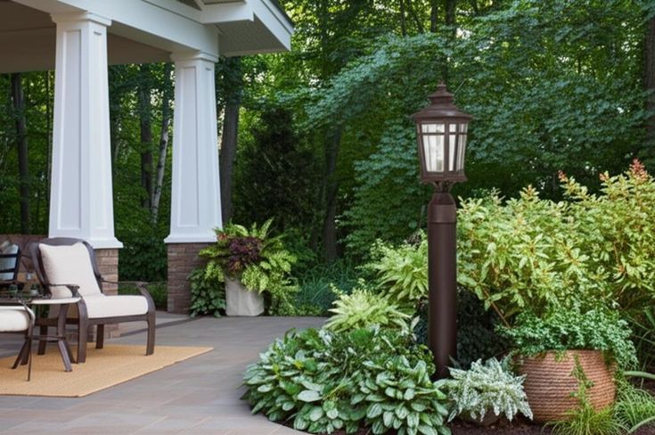 Home Decorators Collection Waterton 1-Light Outdoor Post Lantern