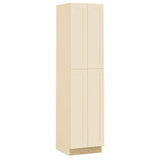 Home Decorators Collection Newport 24 in. W x 24 in. D x 96 in. H Assembled Plywood Pantry Kitchen Cabinet in Blended Cream with Soft Close