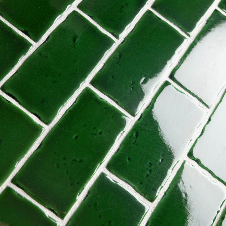 Merola Tile Novecento Verdin 2-1/2 in. x 5-1/8 in. Ceramic Subway Wall Tile (6.16 sq. ft. / case)