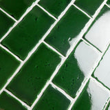 Merola Tile Novecento Verdin 2-1/2 in. x 5-1/8 in. Ceramic Subway Wall Tile (6.16 sq. ft. / case)