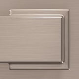 Schlage Georgian Satin Nickel Knob and Single Cylinder Deadbolt, ANSI Grade 2, 1-3/4 in.