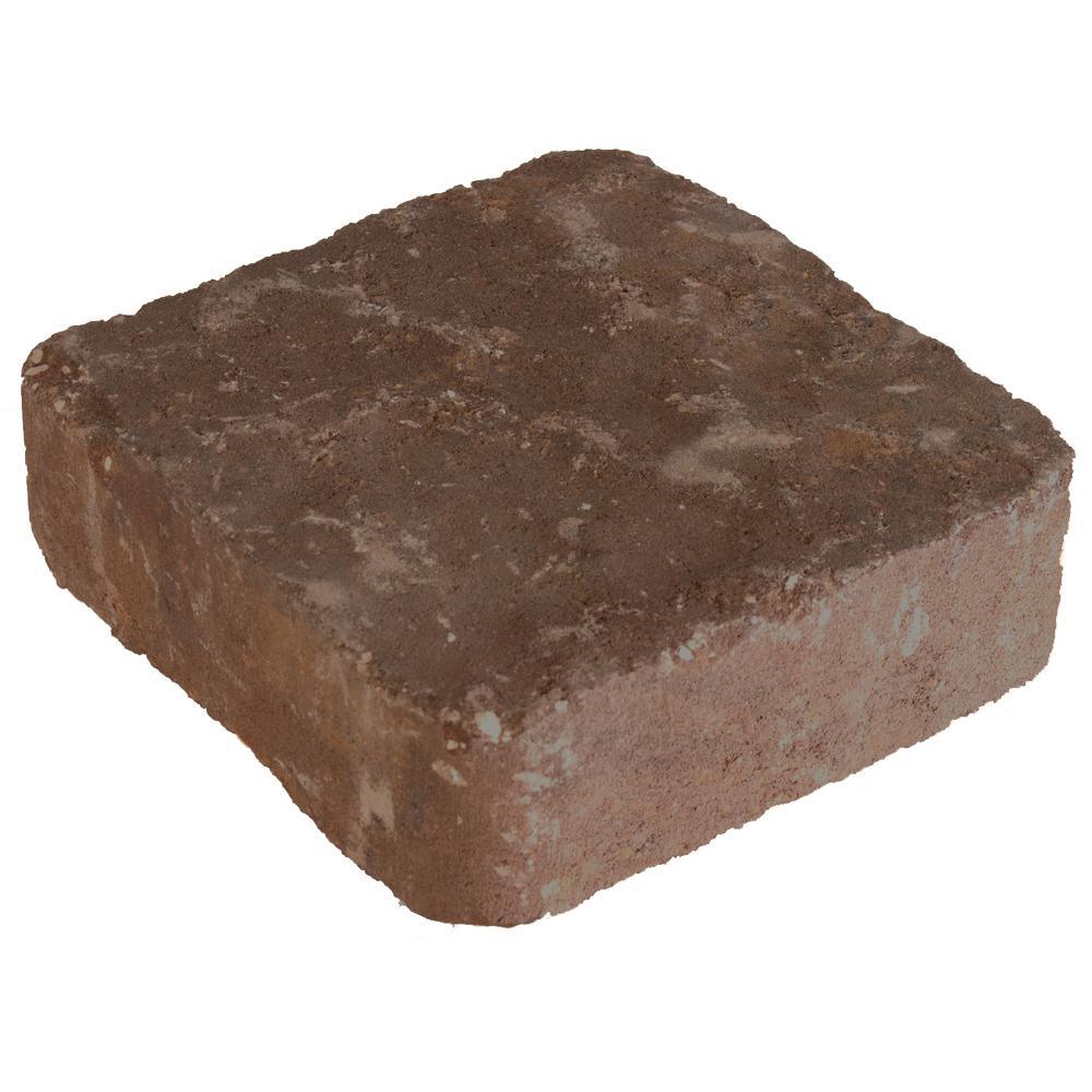 Marseilles 10.5 in. x 7 in. x 2.25 in. Carriage House Beige/Charcoal Concrete Paver - Super Arbor