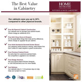 Home Decorators Collection Newport 18 in. W x 24 in. D x 96 in. H Assembled Plywood Pantry Kitchen Cabinet in Pearl Gray with Soft Close RH