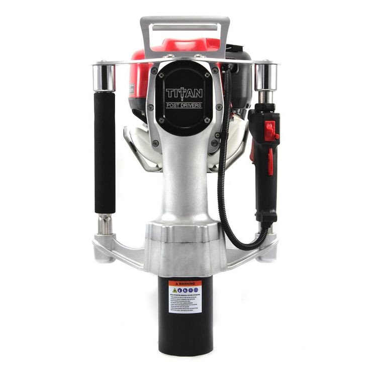 TITAN Contractors Series 4-Stroke Gas Powered Post Driver
