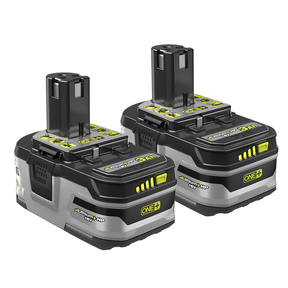 RYOBI 18V ONE+ LITHIUM+ HP 3.0Ah High Capacity Battery (2-Pack)