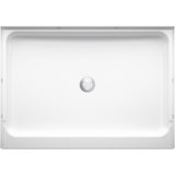 Ensemble 48 in. x 34 in. Single Threshold Shower Floor in White - Super Arbor