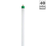 Philips 24-Watt 22 in. T5 High Output Linear Fluorescent Tube Light Bulb Neutral (3500K) (40-Pack)