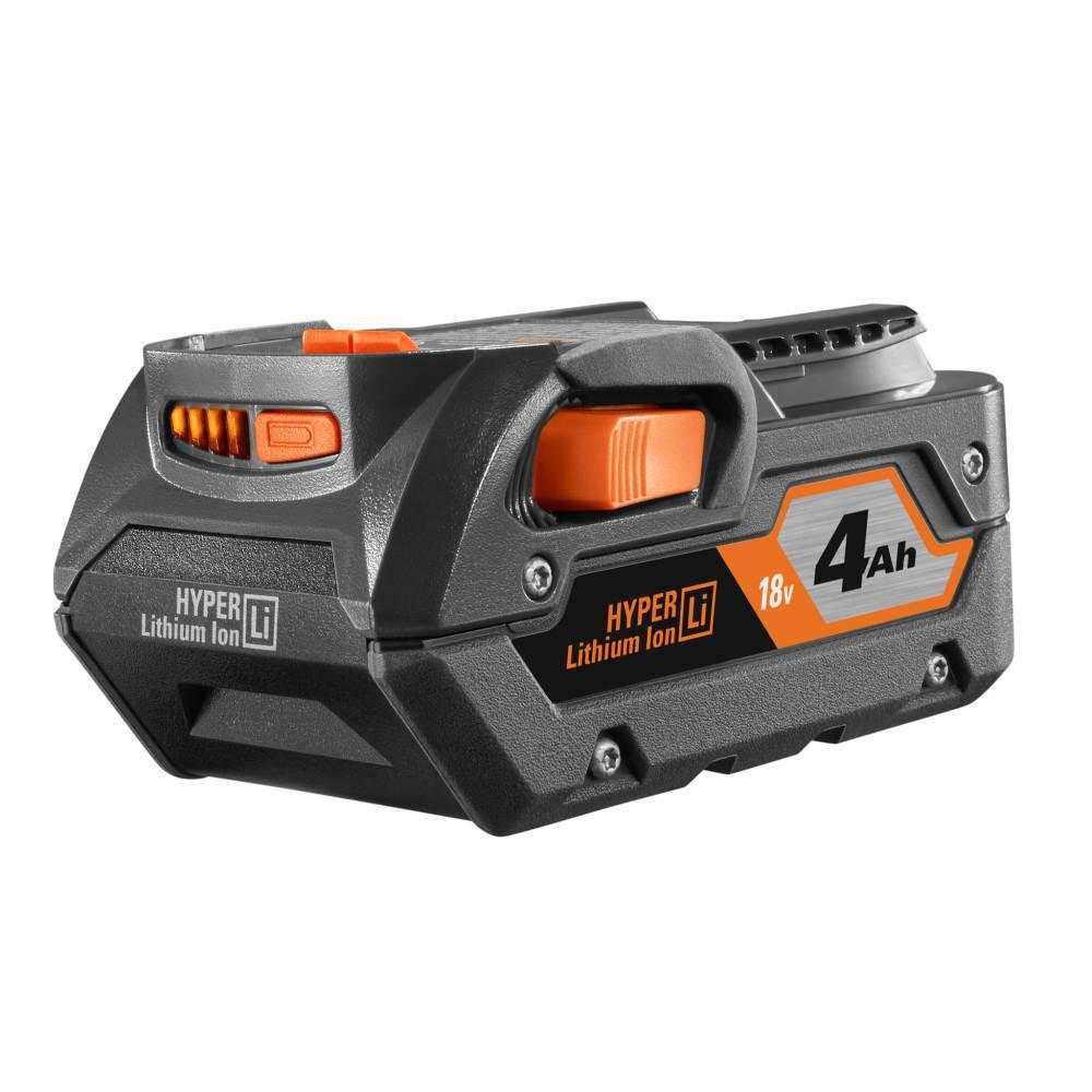 18V Lithium-Ion Brushless 4-Tool Combo Kit with (1)2.0 Battery, (1)4.0 Battery, Charger, Bag w/Free OCTANE Impact Wrench - Super Arbor