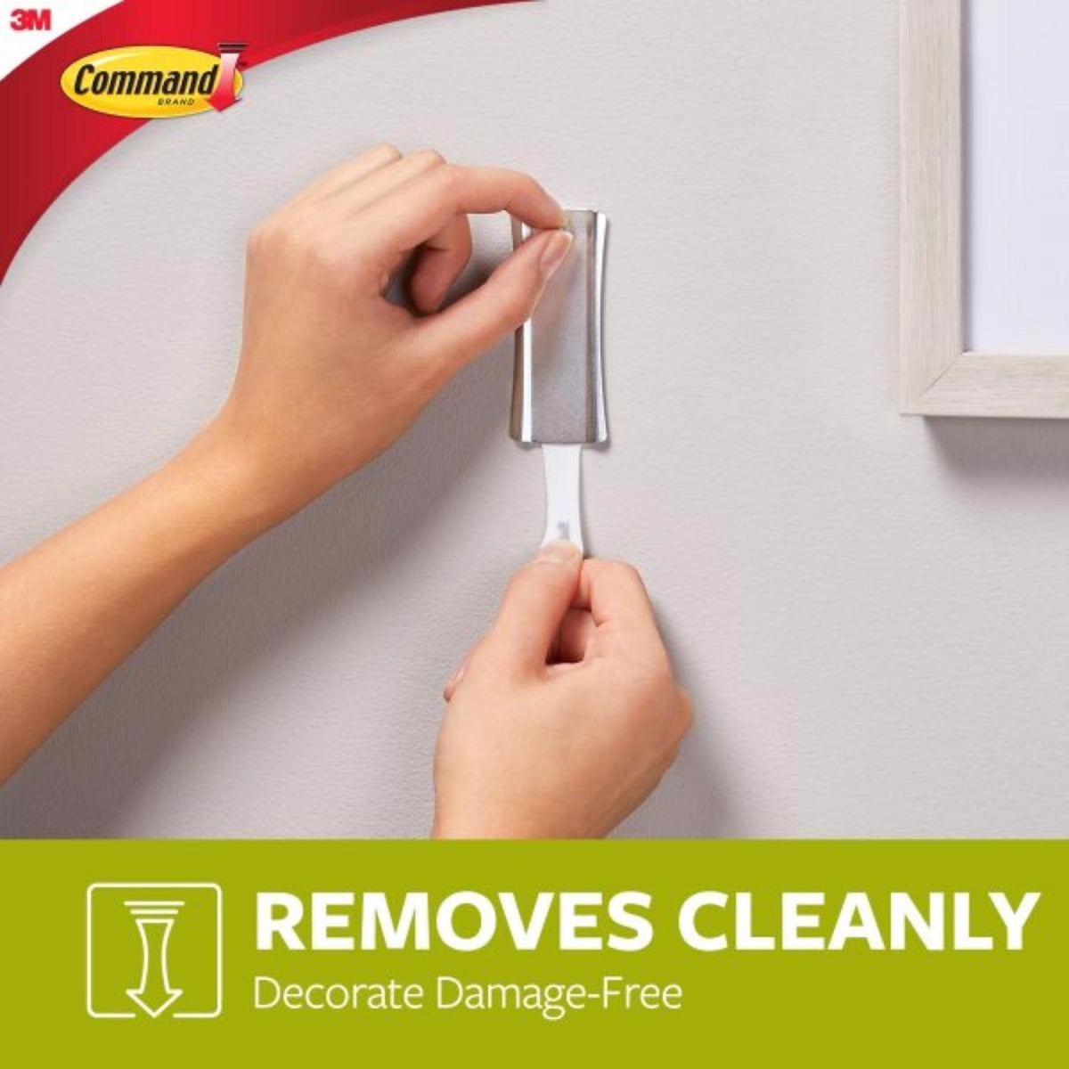 3M Command Silver Assorted Picture Hanger, 5 lb Capacity, 1 Pack