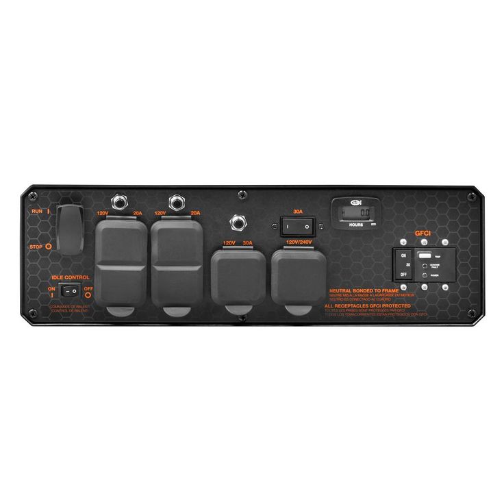 Generac XC 6500-Watt Gasoline Powered Portable Generator, CARB Compliant