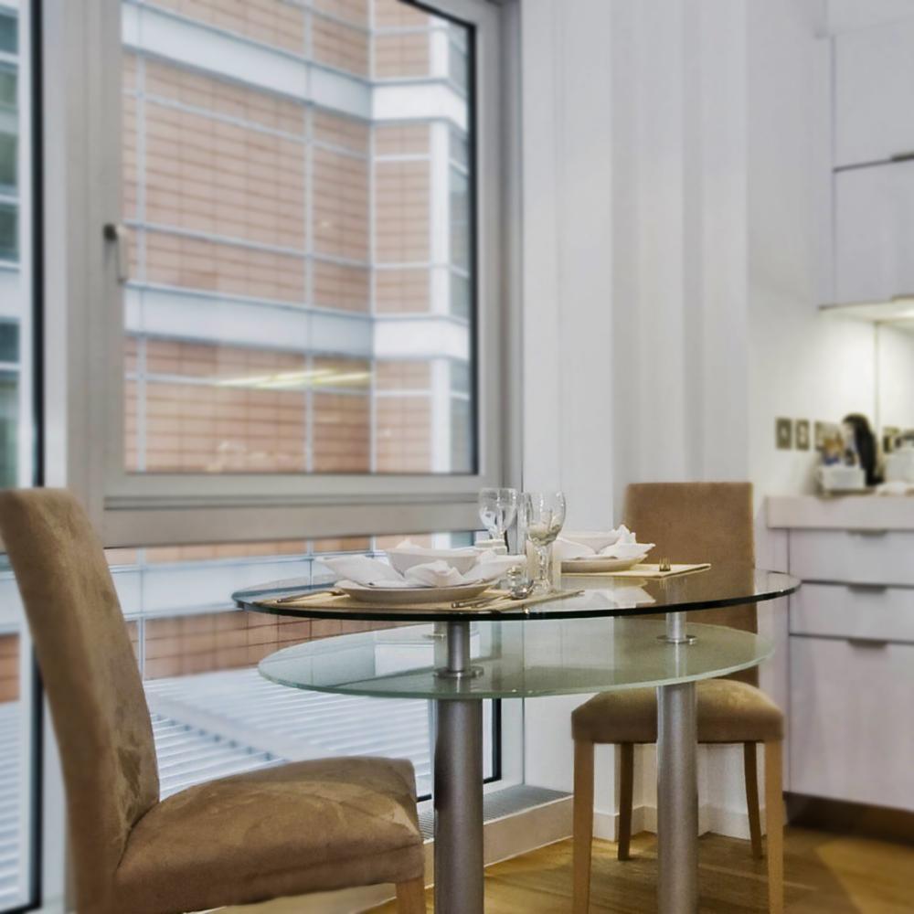 33 in. Clear Round Glass Table Top, 1/4 in. Thickness Tempered Flat Edge Polished - Super Arbor