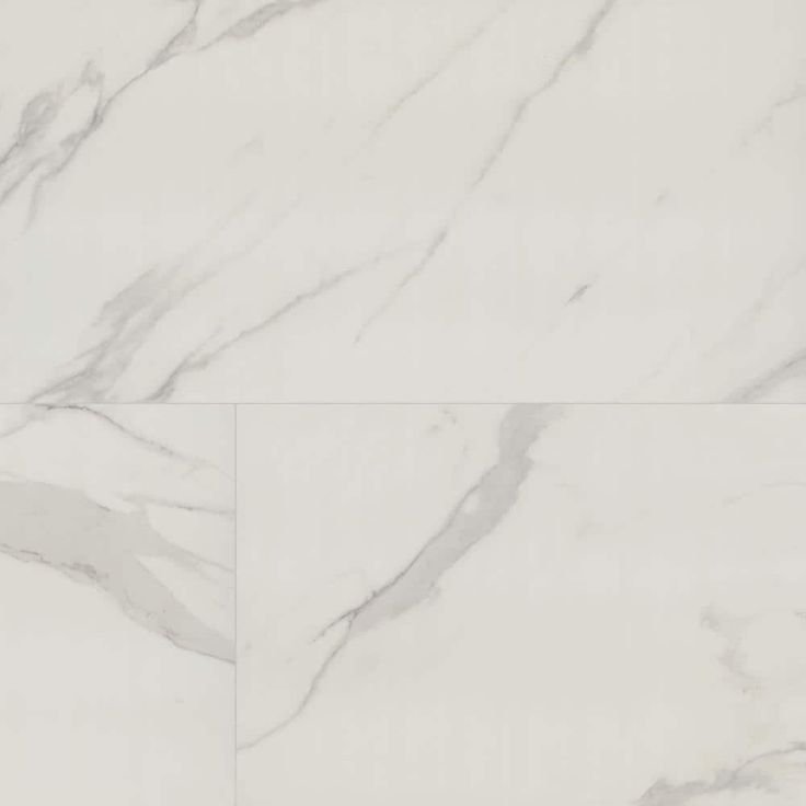 Voyager Blanco 24 in. x 48 in. Matte Porcelain Marble Look Floor and Wall Tile (15.32 sq. ft./Case)