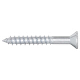 #8 x 1-1/4 in. Phillips Flat Head Zinc Plated Wood Screw (100-Pack)