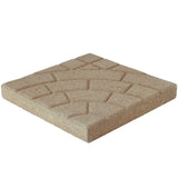 16 in. x 16 in. x 1.75 in. Yukon Square Concrete Step Stone - Super Arbor