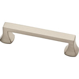 Mandara 5-1/16 in. (128mm) Center-to-Center Satin Nickel Drawer Pull (25-Pack) - Super Arbor