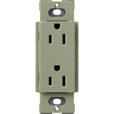 Tamper-Resistant Duplex Receptacle, 15 Amp, White - Super Arbor
