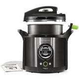 Precise 1485-Watt 12 qt. Black Digital Electric Pressure Canner
