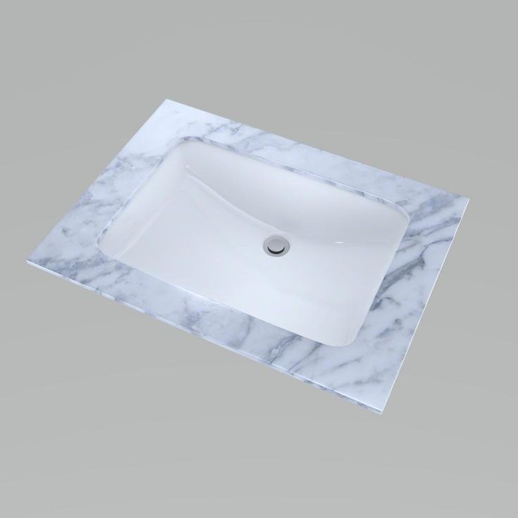 TOTO 21 in. Undermount Bathroom Sink with CeFiONtect in Cotton White