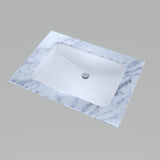 TOTO 21 in. Undermount Bathroom Sink with CeFiONtect in Cotton White