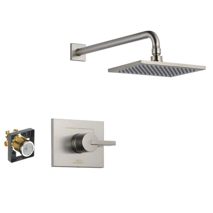 Delta Vero Stainless 1-Handle Shower Faucet