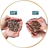 25 cu. ft. 3/8 in. Ironwood Bulk Landscape Rock and Pebble for Gardening, Landscaping, Driveways and Walkways - Super Arbor