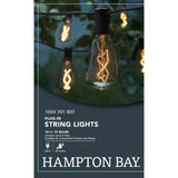 Outdoor/Indoor 10 ft. Light Line Voltage ST40 Vintage Bulb Incandescent String Light (10-Heads)