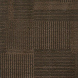 EuroTile Windsor Terrace Ebony Loop 19.7 in. x 19.7 in. Carpet Tile (20 Tiles/Case)