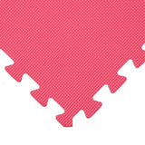 Norsk Multicolor-Gray 24 in. x 24 in. EVA Foam Multi-Purpose Reversible Interlocking Tiles, 16 Tiles
