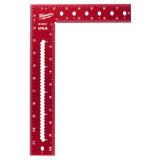 Milwaukee 8 in. x 12 in. Framing Square – Durable Anodized Aluminum, Laser-Etched Markings