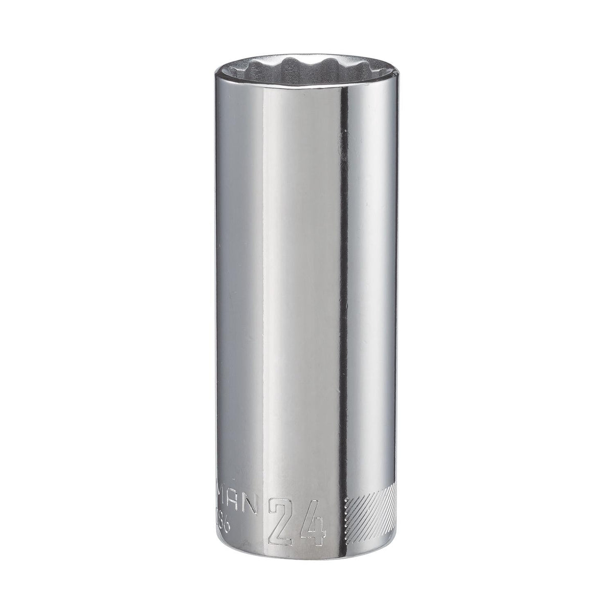 Craftsman 24 mm Deep Socket, 1/2 in. Drive, 12 Point