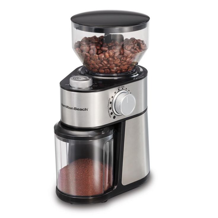 16 oz Stainless Steel Burr Coffee Grinder