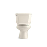 Wellworth Classic 2-Piece 1.28 GPF Single Flush Round Front Toilet with Class Five Flushing Technology in Biscuit - Super Arbor