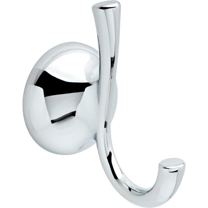 Delta Foundations Double Hook Polished Chrome Towel Hook